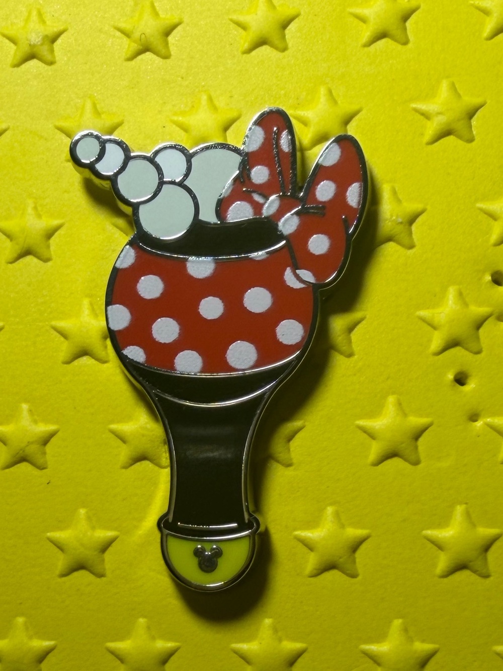 2025 Hidden Disney Minnie Mouse Bubble Wand Walt Disney World Pin Wave B